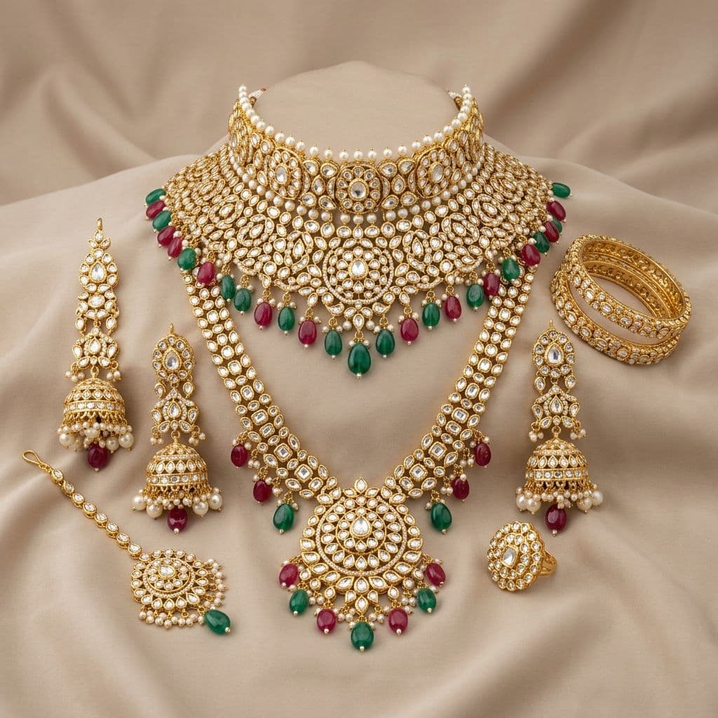 Royal Kundan Bridal Set